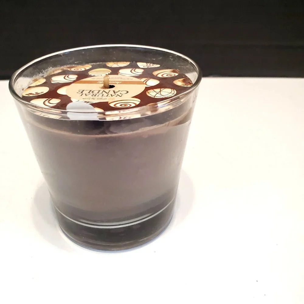 Ginger Lily Farms Natural Candle Chocoholic 6.3 Oz Single Wick Candle Unlit NEW